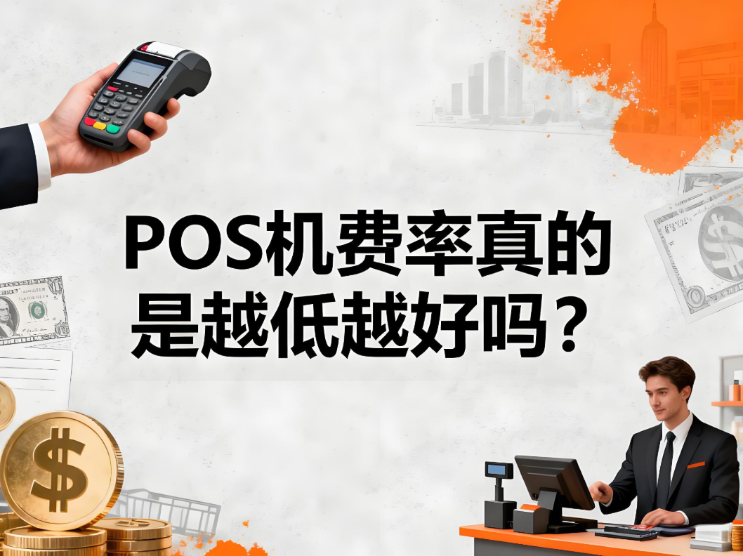 选择POS机，费率真的是越低越好吗？屹掌柜为您揭秘费率陷阱！