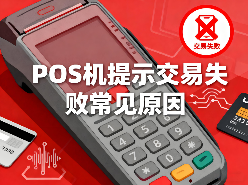 POS机提示“交易失败”的常见原因与屹掌柜解决方案