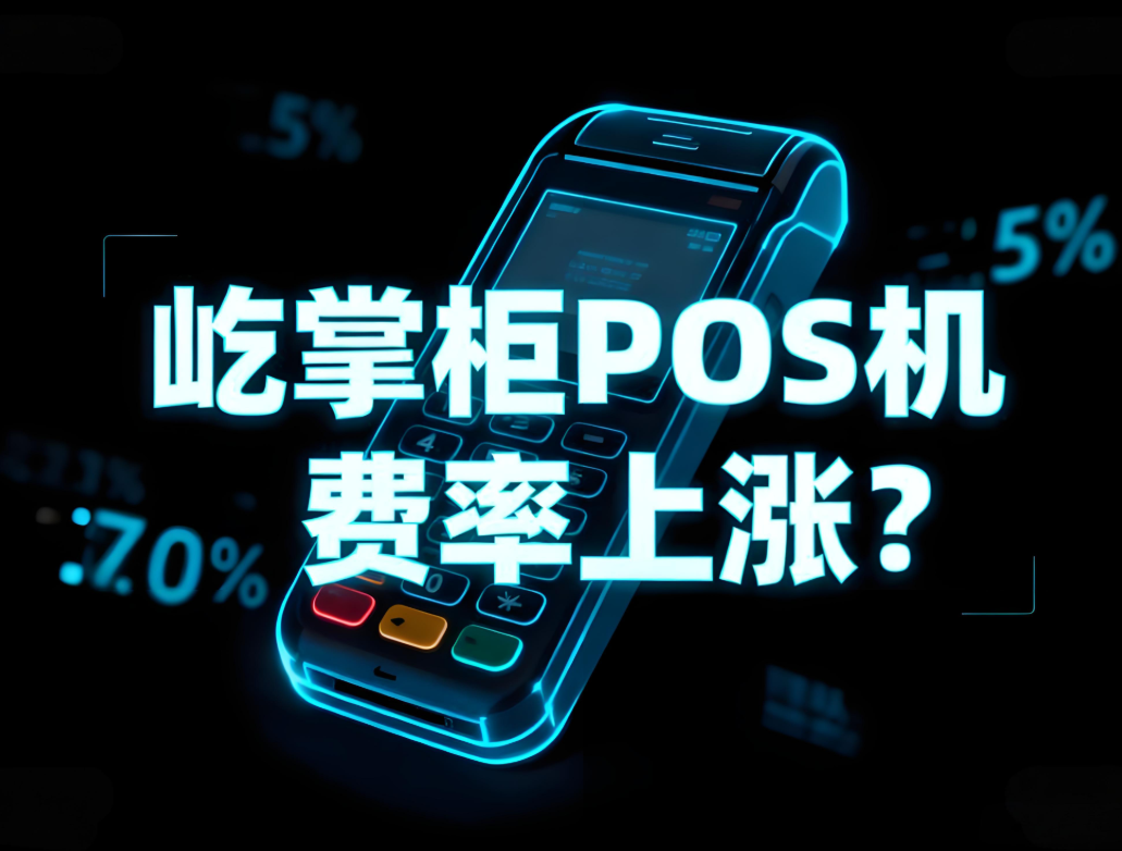 屹掌柜POS机费率上涨？专业人士教您如何应对与止损！